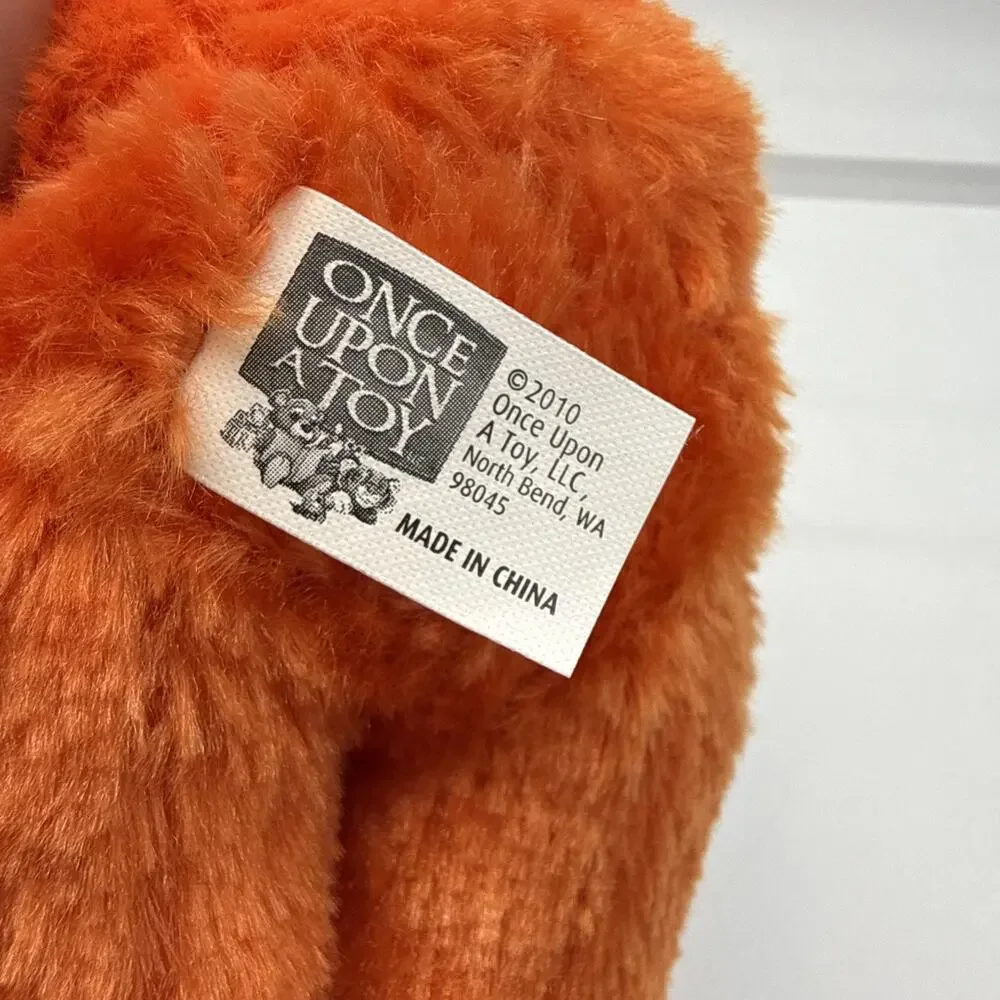 Once Upon a Toy Wheedle on the Needle Orange Plush 10